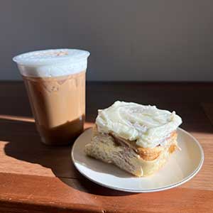 Housemade cinnamon roll